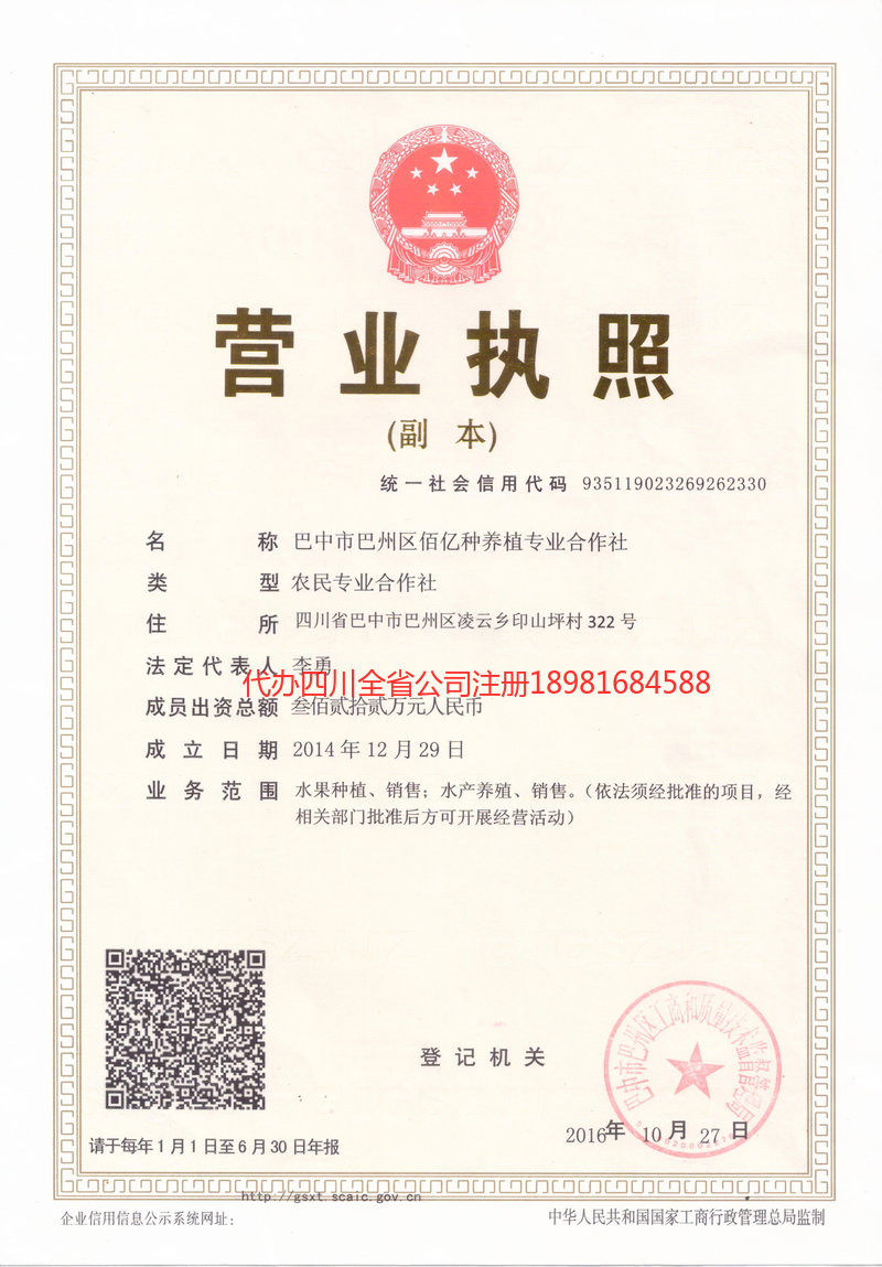 雷州雷州佰亿种养殖专业合作社