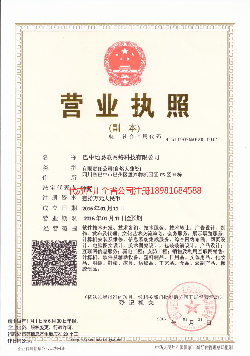 雷州雷州地易联网络科技有限公司